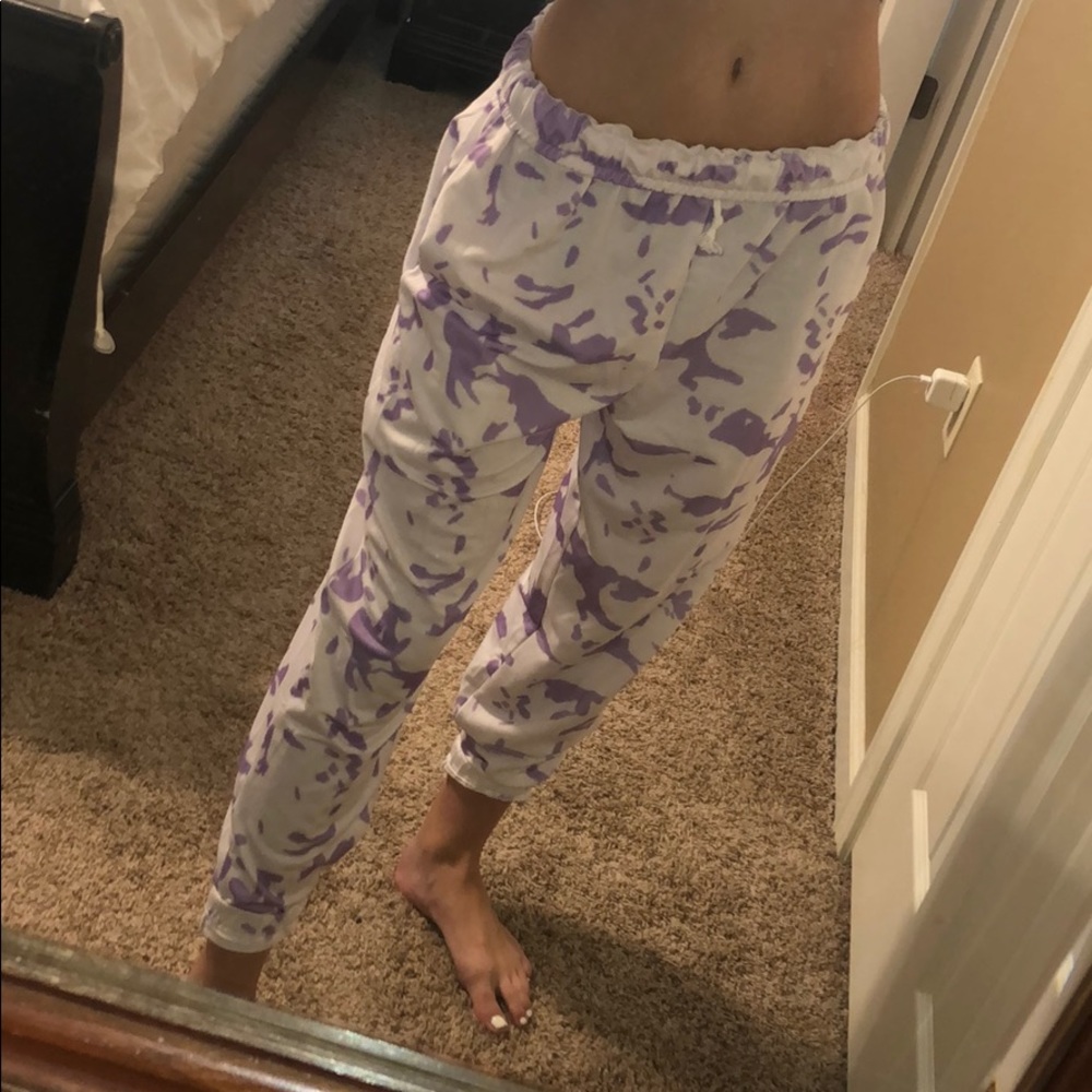 Tie-dye sweatpants